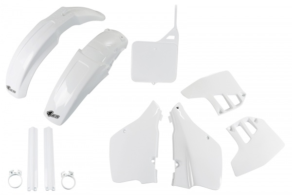 Full Plastic Kit white for Suzuki RM 250 (1991)